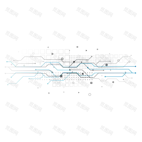 抽象科技png素材[1500x1500]