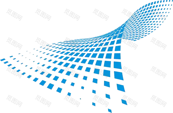 方块科技抽象PNG透免抠图（1024x671）
