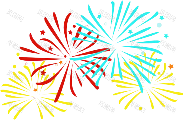 烟花png素材