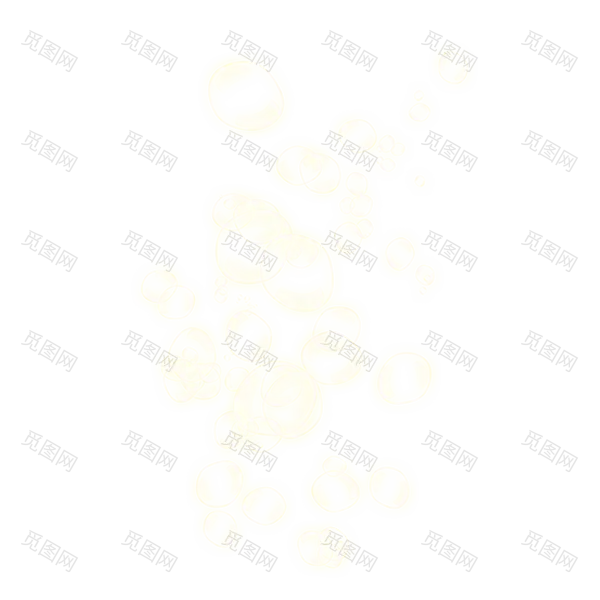 肥皂水气泡png素材