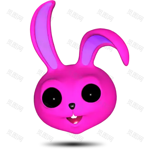 bunnyhead2可爱的兔子