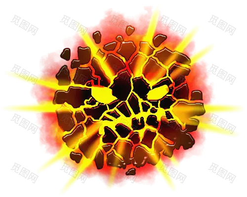 爆炸雷游戏攻击特效