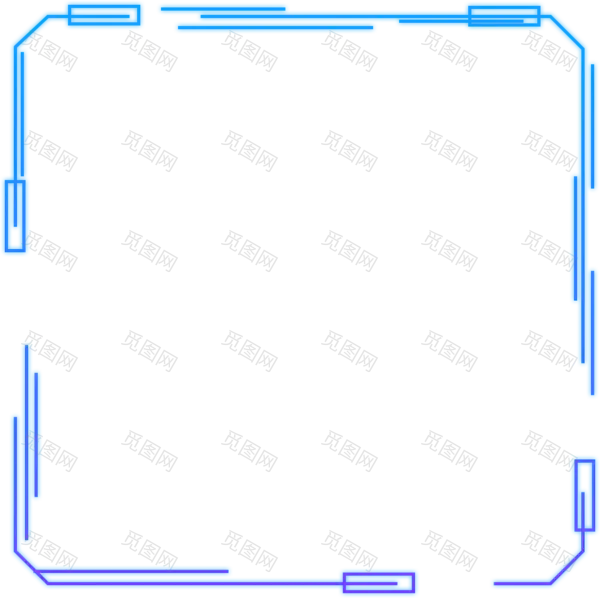 正方形_科技边框 (276)