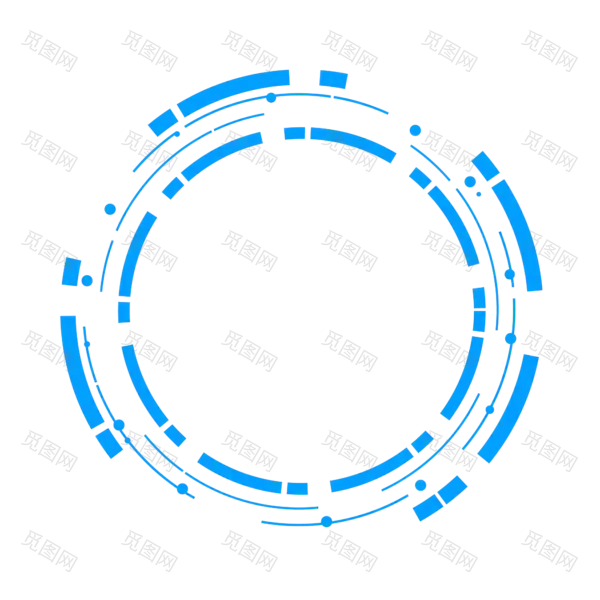 新款款科技边框PNG素材[2001x2001]
