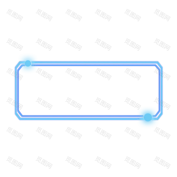 新款款科技边框PNG素材[2000x2000]