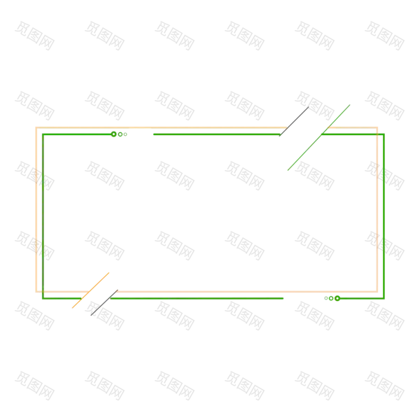 新款款科技边框PNG素材[2000x2000]