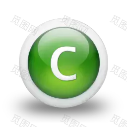 png素材英文字母c