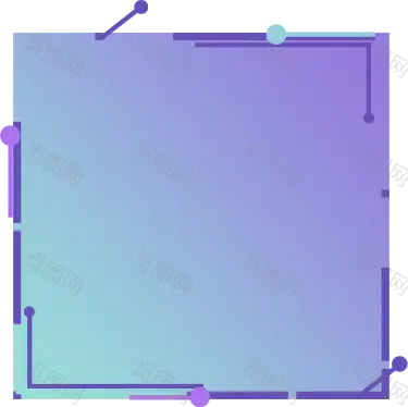 正方形_科技边框 (297)