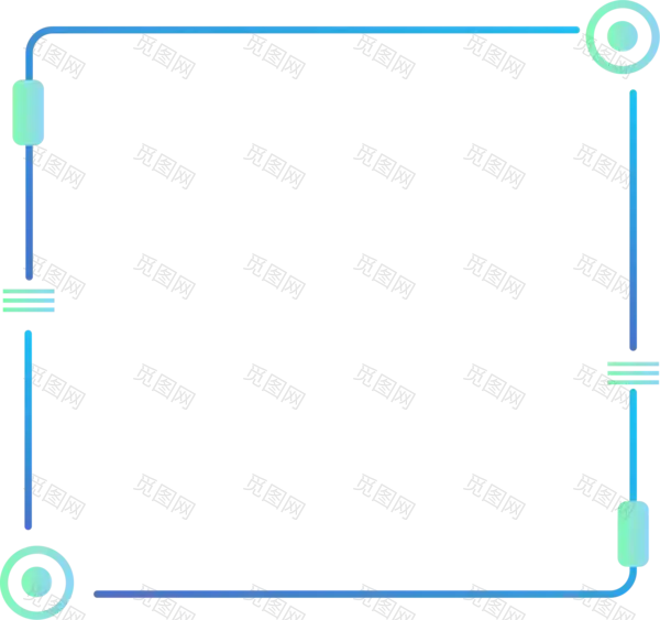 正方形_科技边框 (264)